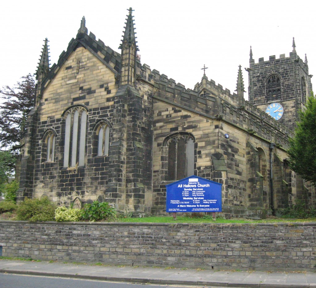 All Hallow Church, Almondbury, Yorkshire, England